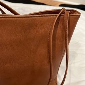 HOBO International brown leather cross body bag